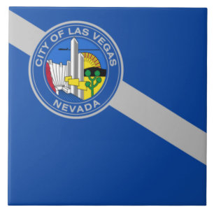 Las Vegas city flag Ceramic Tile