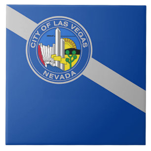 Las Vegas City Flag Tile
