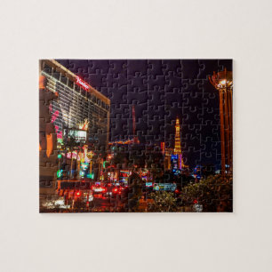 Las Vegas City Lights Jigsaw Puzzle