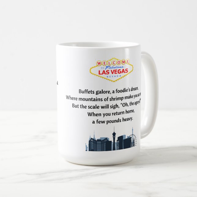 Las Vegas Coffee Mug (Front Right)