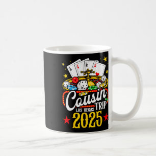 Las Vegas Cousin Trip 2025 Summer Vacation Family  Coffee Mug