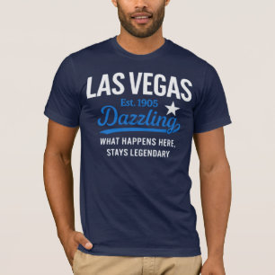 Las Vegas Dazzling Nevada Vintage City  T-Shirt