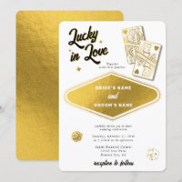 Las Vegas Destination Casino Wedding Lucky in Love