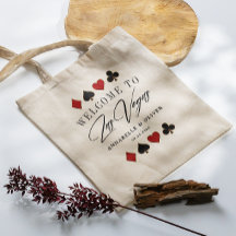 Las Vegas Destination Wedding Welcome Tote Bag