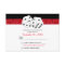 Las Vegas Dice Theme RSVP Ruby Red Faux Glitter