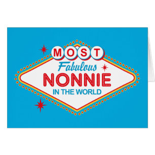 Las Vegas Fabulous Nonnie Card