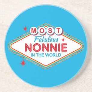Las Vegas Fabulous Nonnie Coaster