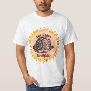 Las Vegas Firefighter custom T-Shirt