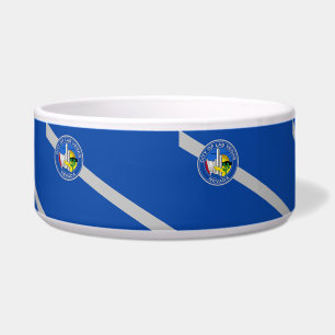 Las Vegas Flag Pet Bowl