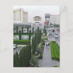 Las Vegas Fountains Hotels Casinos Caesars Palace Postcard