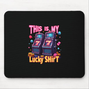 Las Vegas Gambling Lovers Lucky Slot Machine Casin Mouse Pad