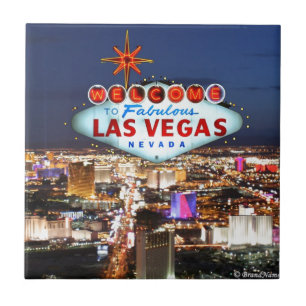 Las Vegas Gifts Ceramic Tile
