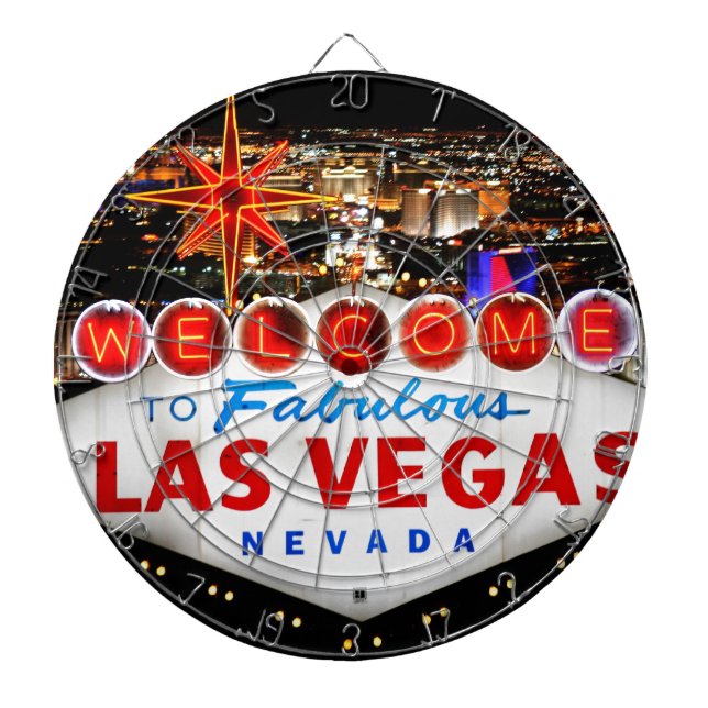 Las Vegas Gifts Dartboard (Front)