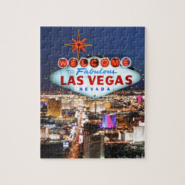 Las Vegas Gifts Jigsaw Puzzle (Vertical)
