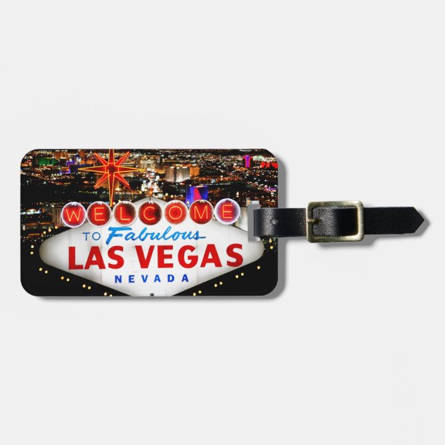 Las Vegas Gifts Luggage Tag (Front Horizontal)