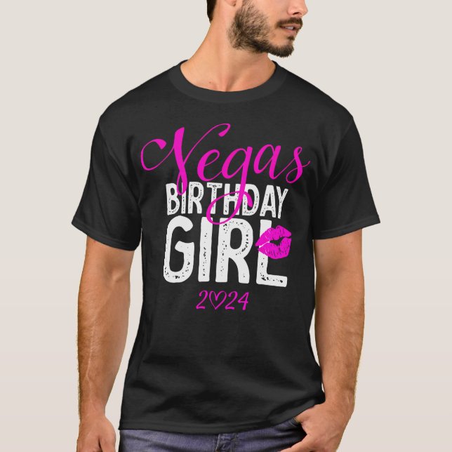 Las Vegas Girls Trip 2024 Shirts Girls Vegas Birth (Front)