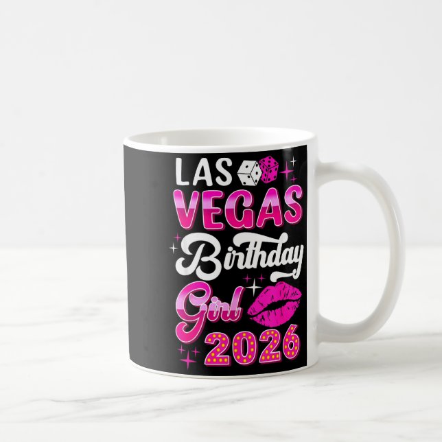 Las Vegas Girls Trip 2026 Cruise Trip Matching Bir Coffee Mug (Right)