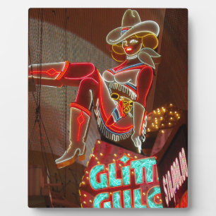 Las Vegas Glitter Gulch Plaque