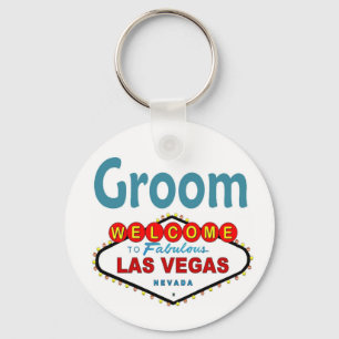 Las Vegas Groom Keychain