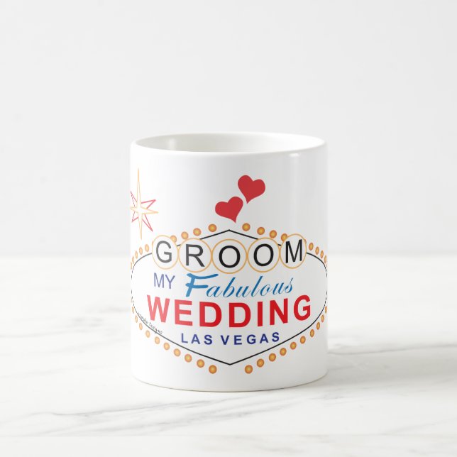 Las Vegas Groom Mug (Center)