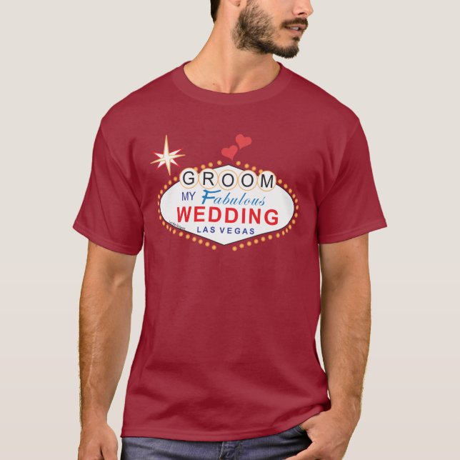 Las Vegas Groom Shirt (Front)