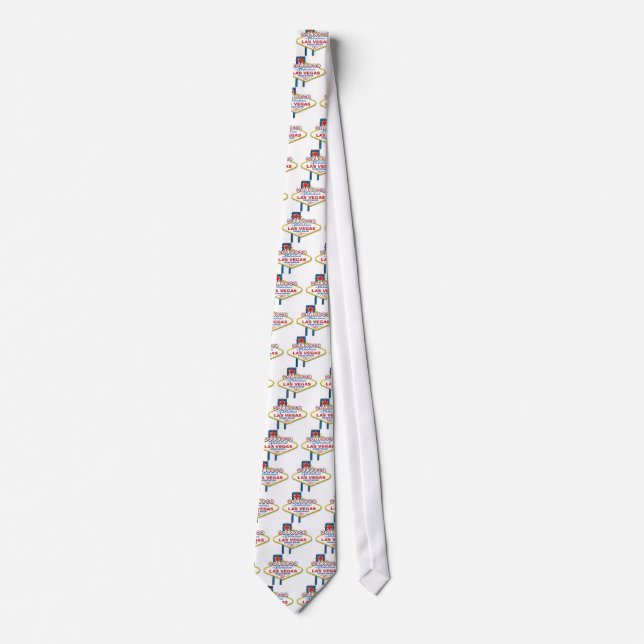 Las Vegas Honeymoon Tie (Front)
