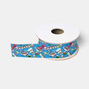Las Vegas Icons - Gamblers Delight Grosgrain Ribbon