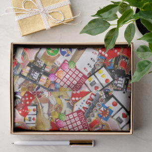 Las Vegas Icons - Gamblers Delight Tissue Paper