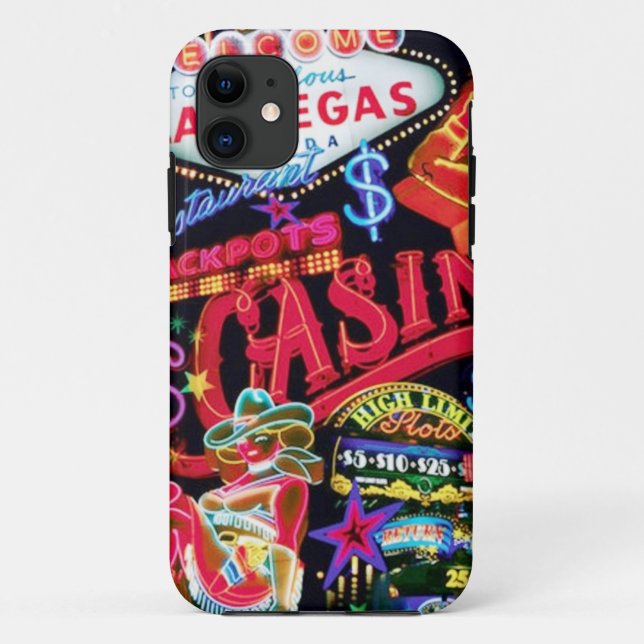 Las Vegas iPhone case cover (Back)