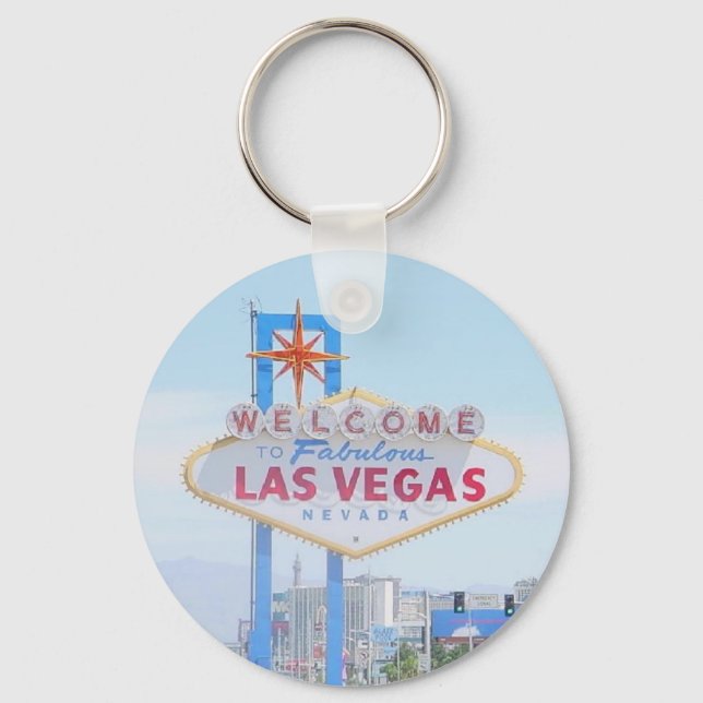 Las Vegas Keepsake Keychain (Front)