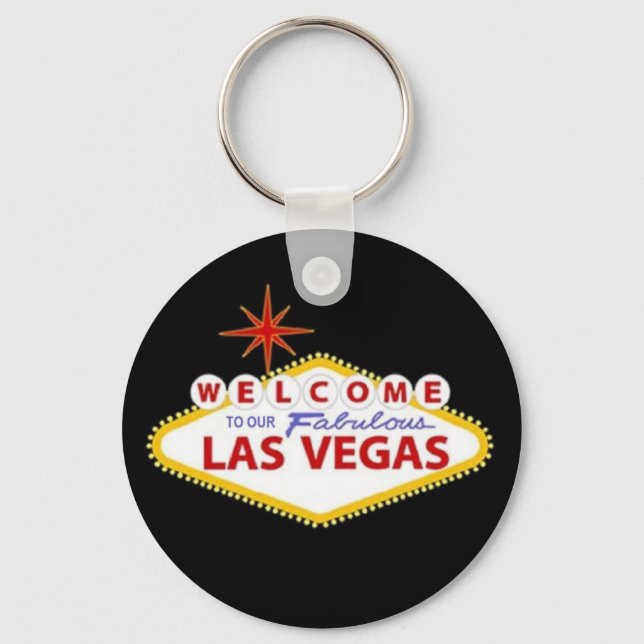 Las Vegas Key Chain - Personalise your own! (Front)