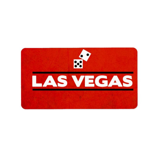 Las Vegas Labels (Front)