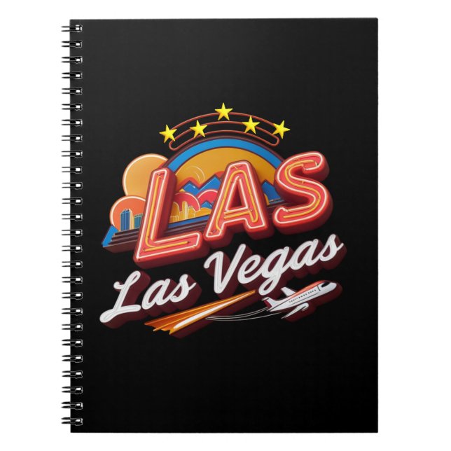 Las Vegas LAS Airport Code Notebook (Front)