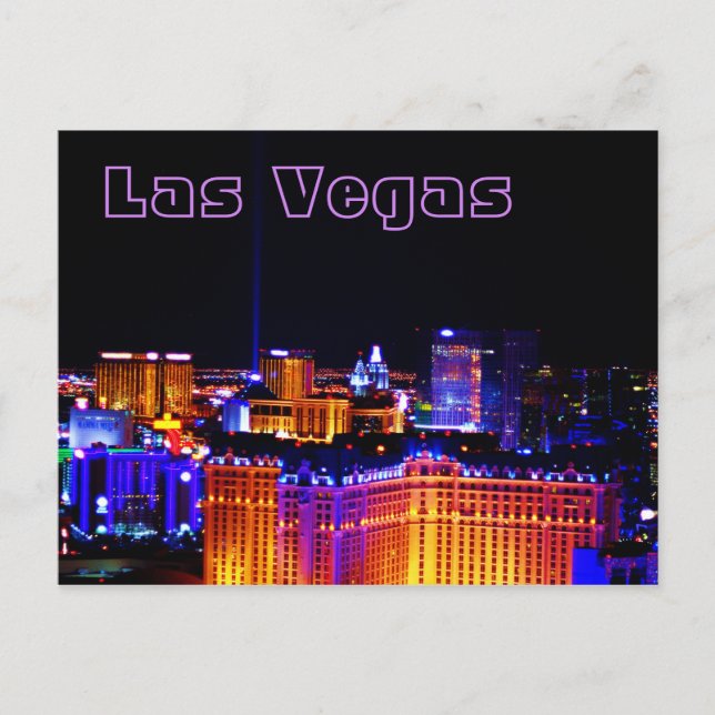 Las Vegas - Light in the Sky Postcard (Front)