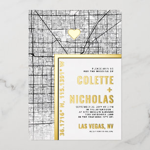 Las Vegas Love Locator   City Themed Wedding