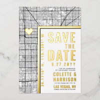 Las Vegas Love Locator | Wedding Save the Date