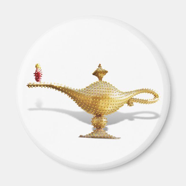 Las Vegas Magic Lamp Magnet (Front)