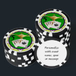 Las Vegas Magic Lamp Poker Chips<br><div class="desc">* The Las Vegas Magic Lamp with Playing Cards - a real Gamblers Delight ! * Nice as a parting gift, wedding reception gifts or Las Vegas personalised Wedding gift for your wedding crew. * Poker chips have nine colour options. * Choose font style, colour and size of text for...</div>