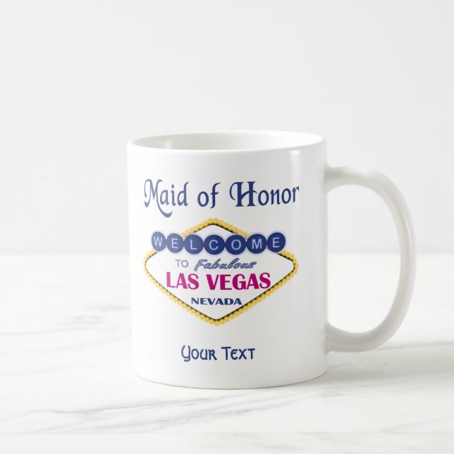 Las Vegas Maid of Honour Mug (Right)