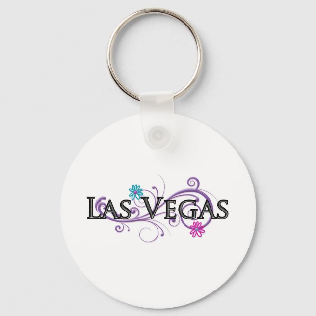 Las Vegas Name Drop Key Ring (Front)