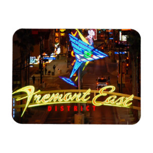Las Vegas Neon Martini Glass Magnet