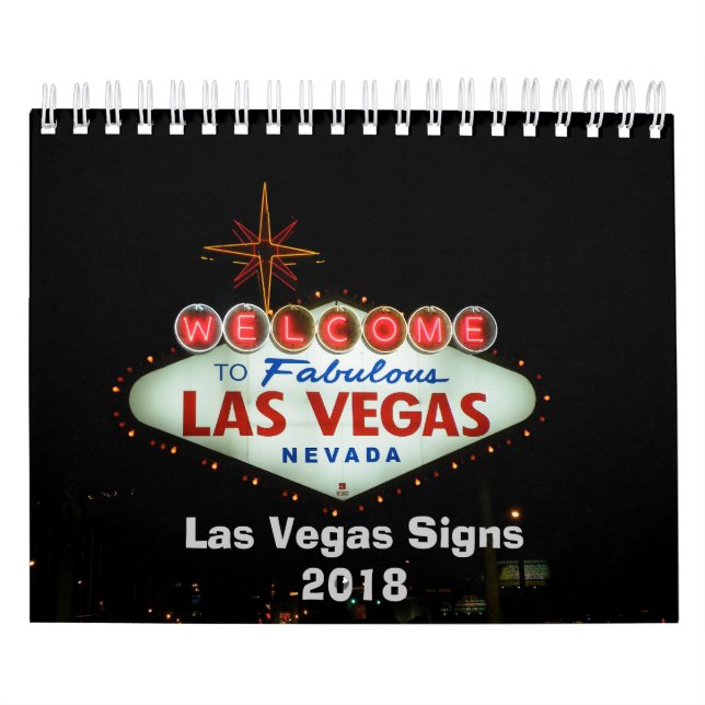 Las Vegas Neon Signs Calendar (Cover)
