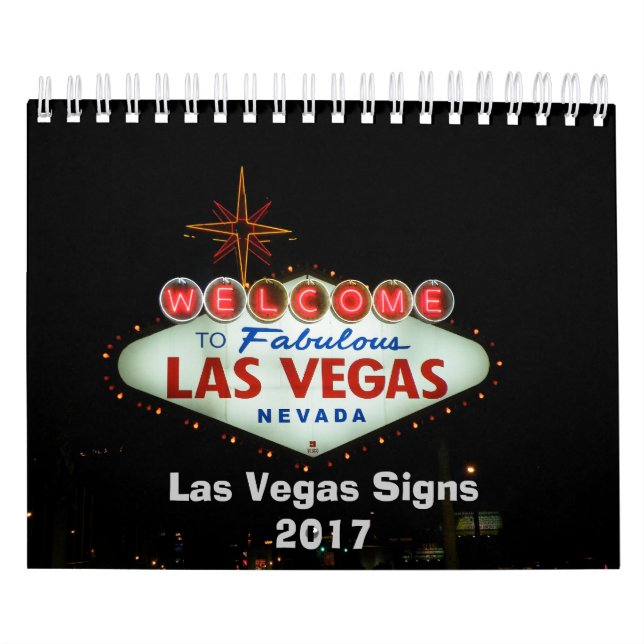 Las Vegas Neon Signs Calendar (Cover)