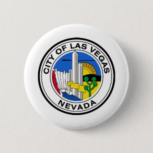 Las Vegas Nevada 6 Cm Round Badge