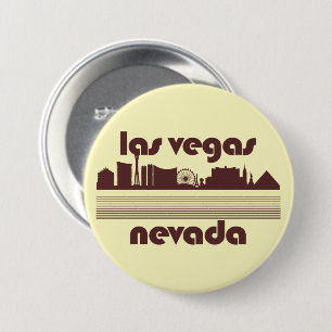 Las Vegas Nevada 7.5 Cm Round Badge