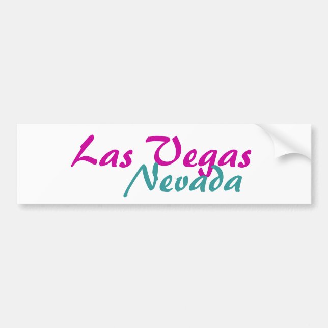 Las Vegas Nevada Bumper Sticker (Front)