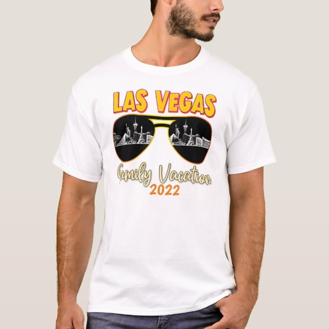 Las Vegas Nevada Family Vacation Matching 2022 T-S T-Shirt (Front)