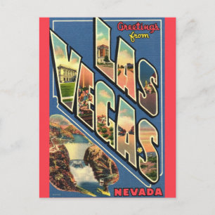Las Vegas Nevada Greeting Postcard
