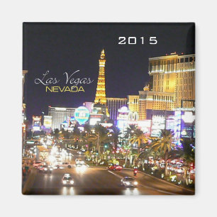 Las Vegas Nevada Nighttime Magnet Change Year