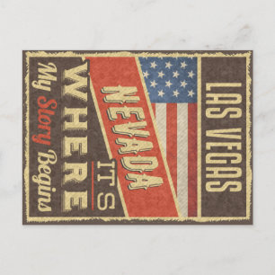 Las Vegas Nevada Postcard